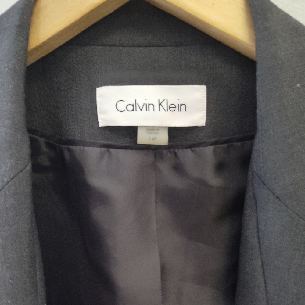 Calvin Klein Gray Blazer - Picture 2 of 4